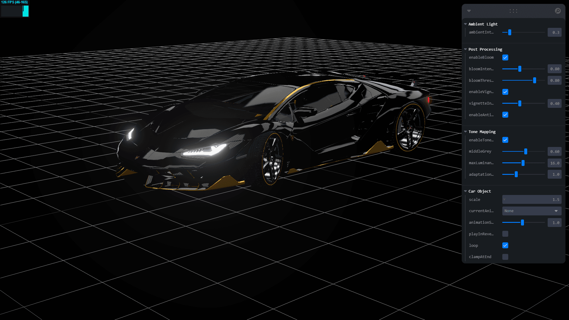 Simple 3D Car Render on web
