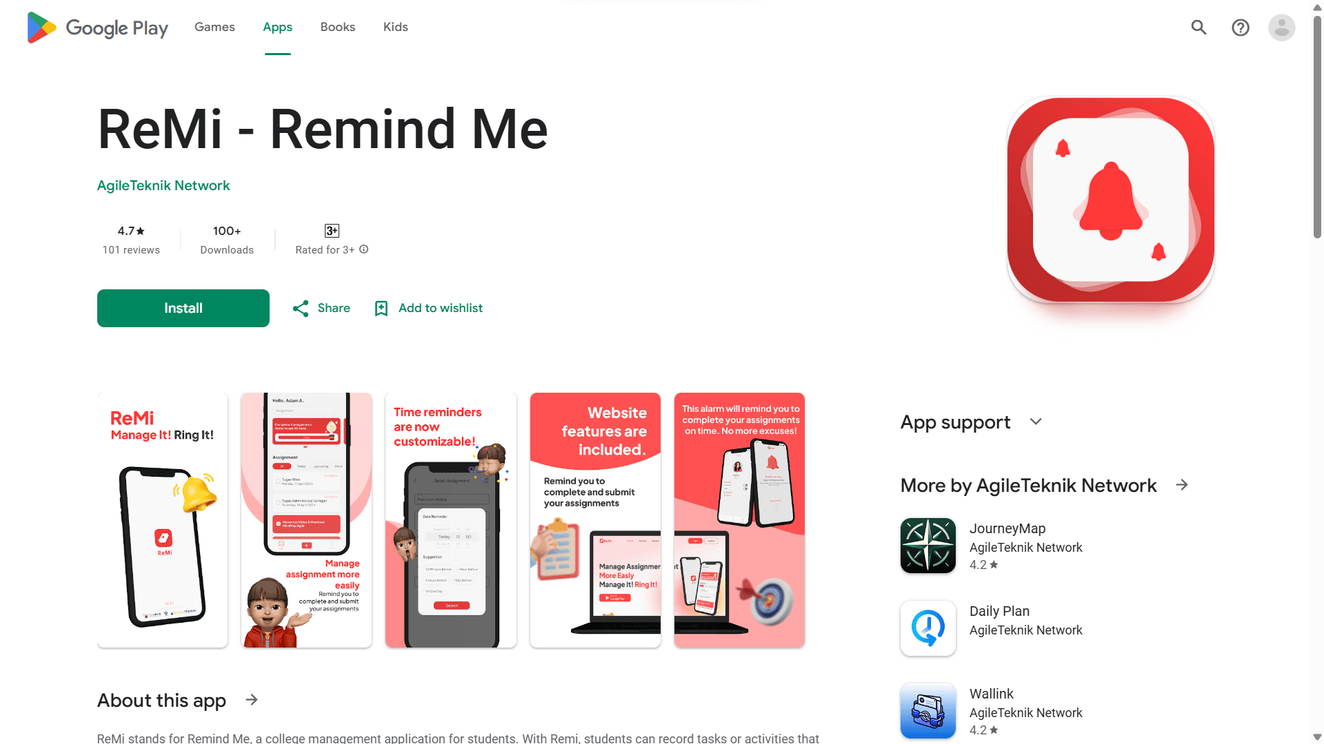 ReMi: Remind Me - Mobile